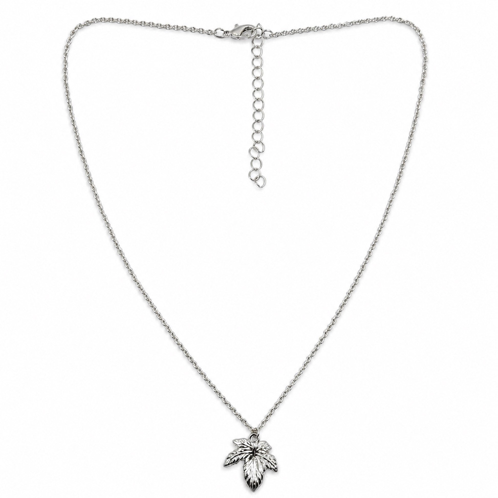 Lightweight silver plated pendant necklace for gifting and casual wear