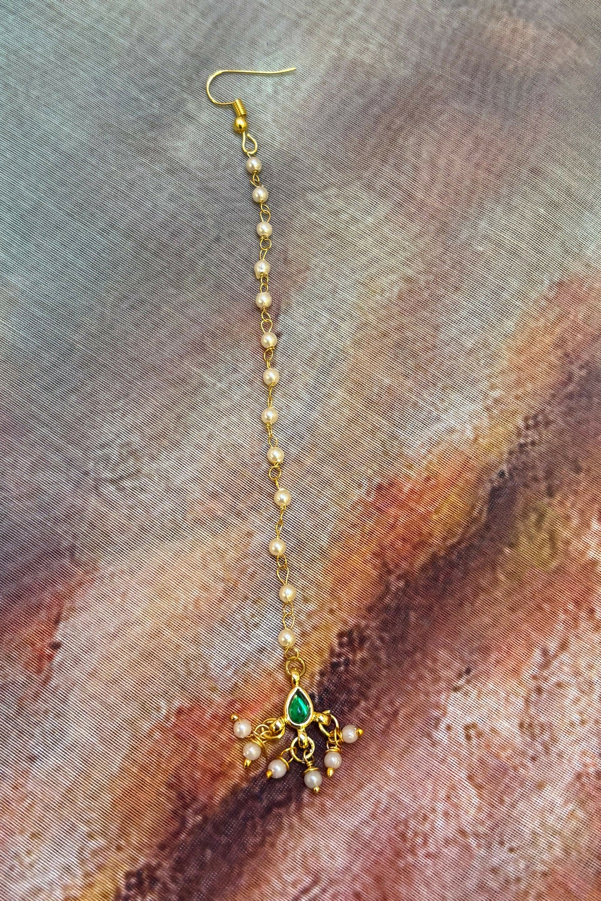 Emerald Drop Maang Tikka BSJ67