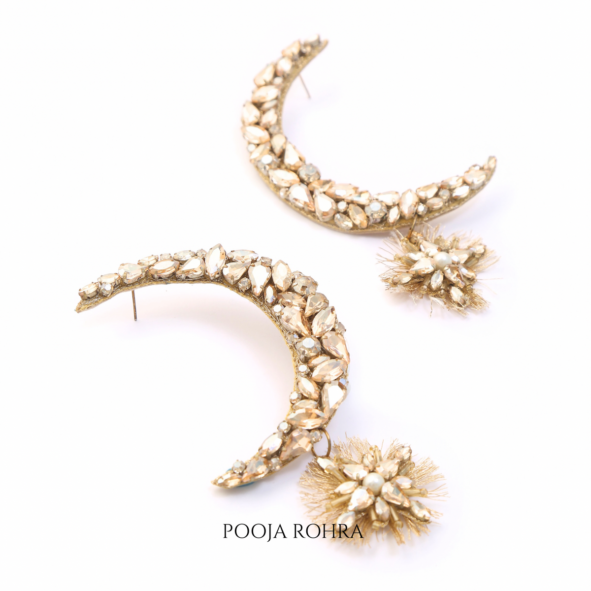Chaand Sitara Earrings - view 4