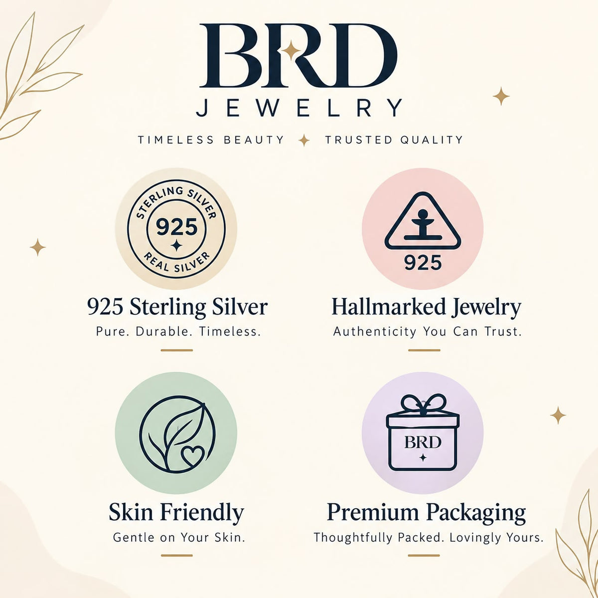 Brd Jewelry 925 Sterling Silver Dazzle Drop Necklace