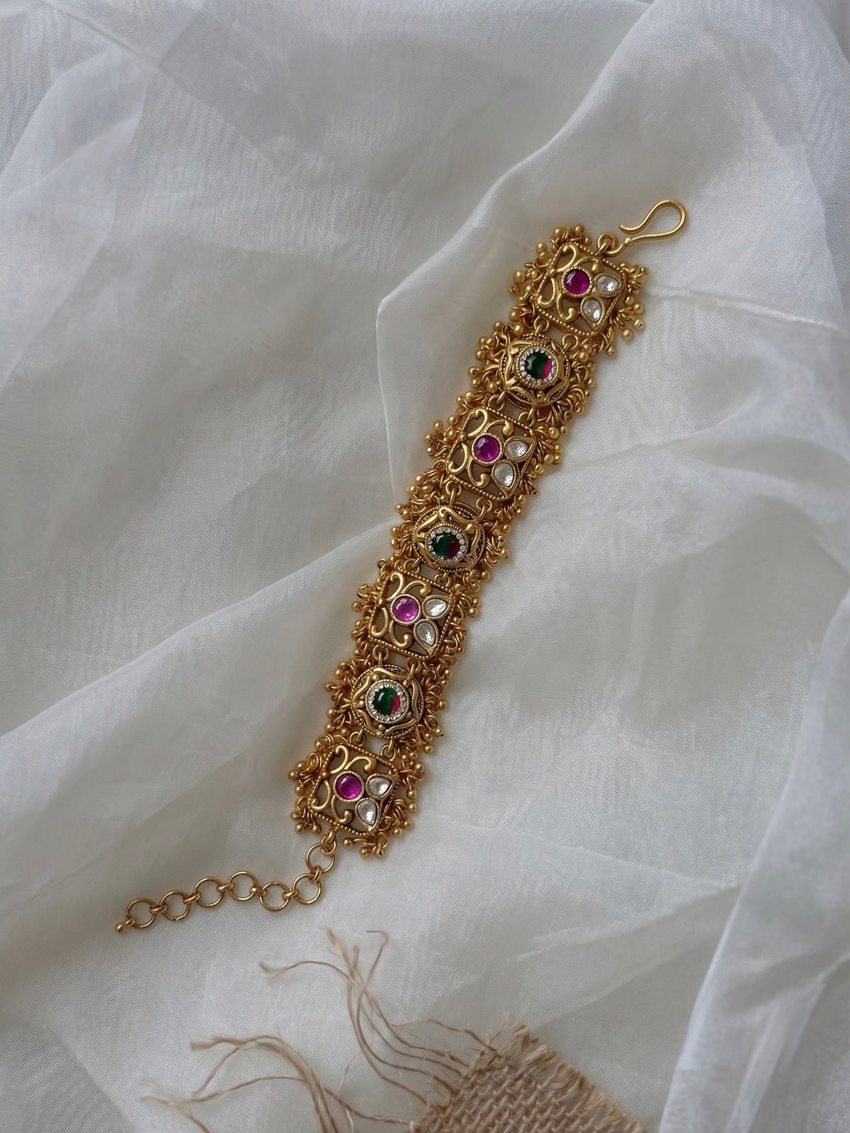 Sharada Temple Studded Bracelet