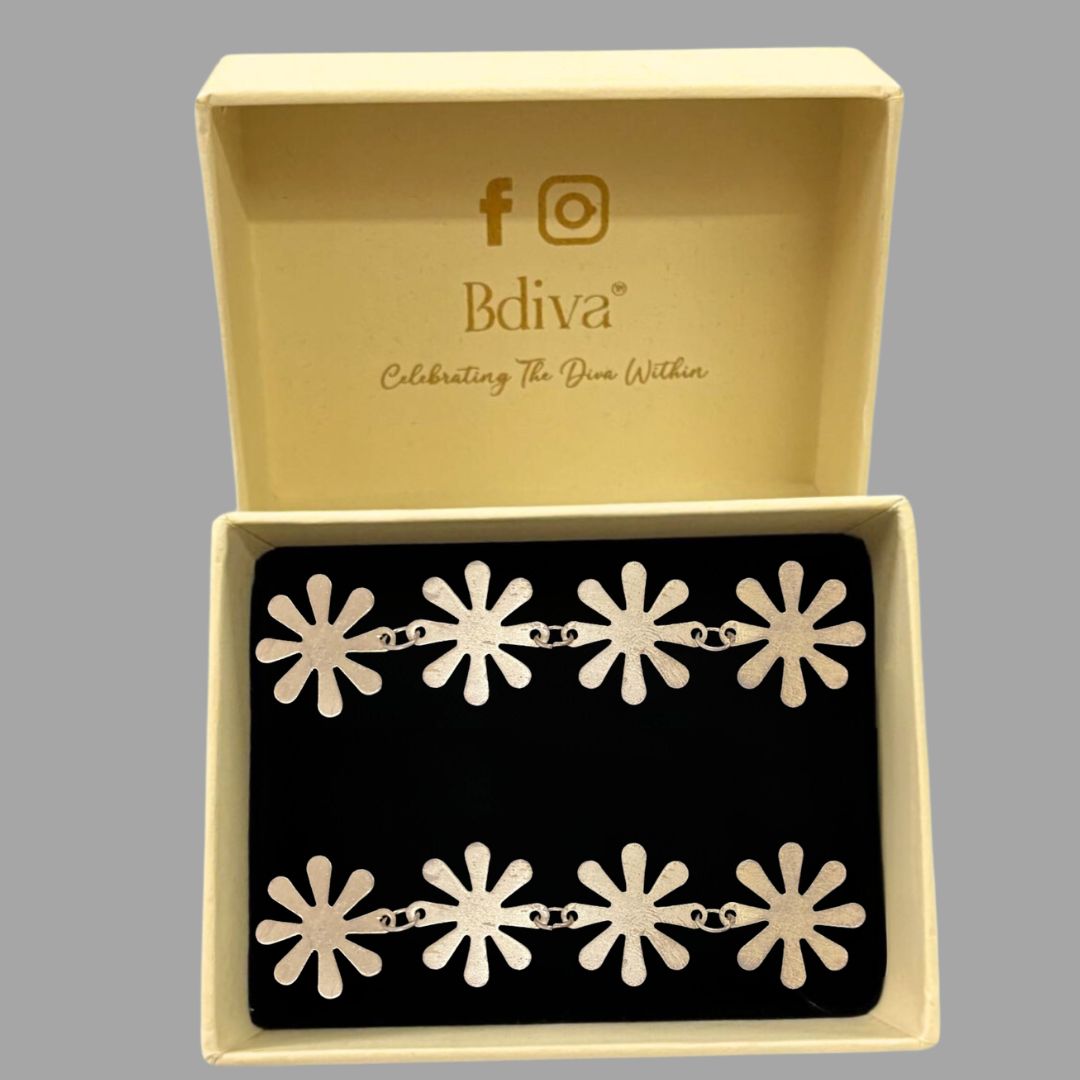 Gold Plated Snowflake Earrings