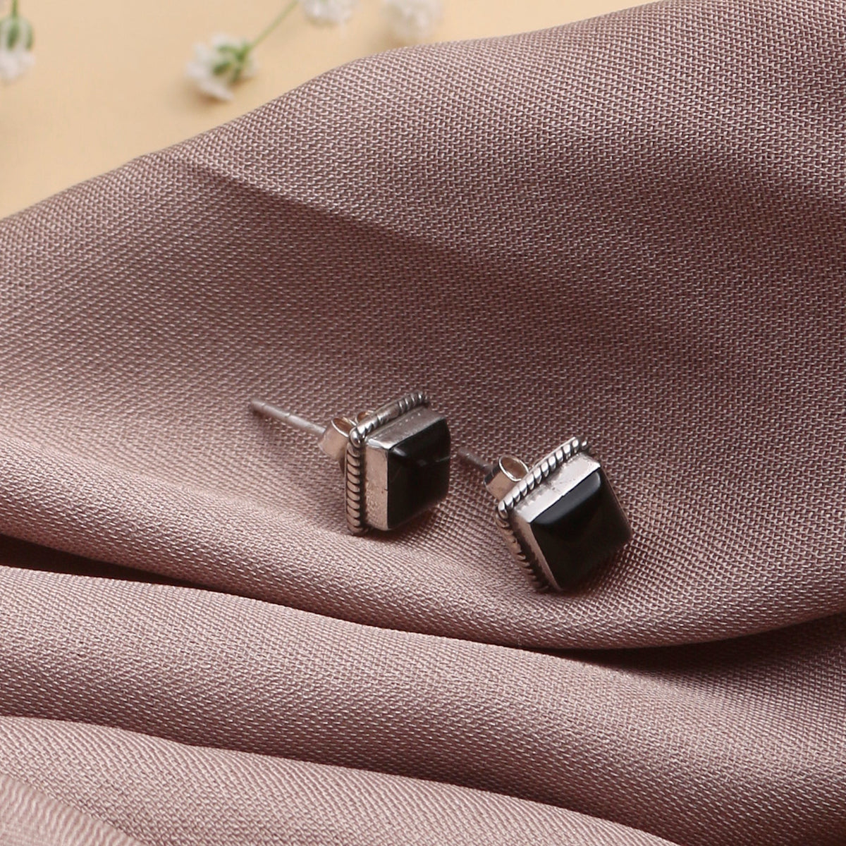 925 Sterling Silver Black Onyx Earrings for Women | Bold  Gemstone Jewelry