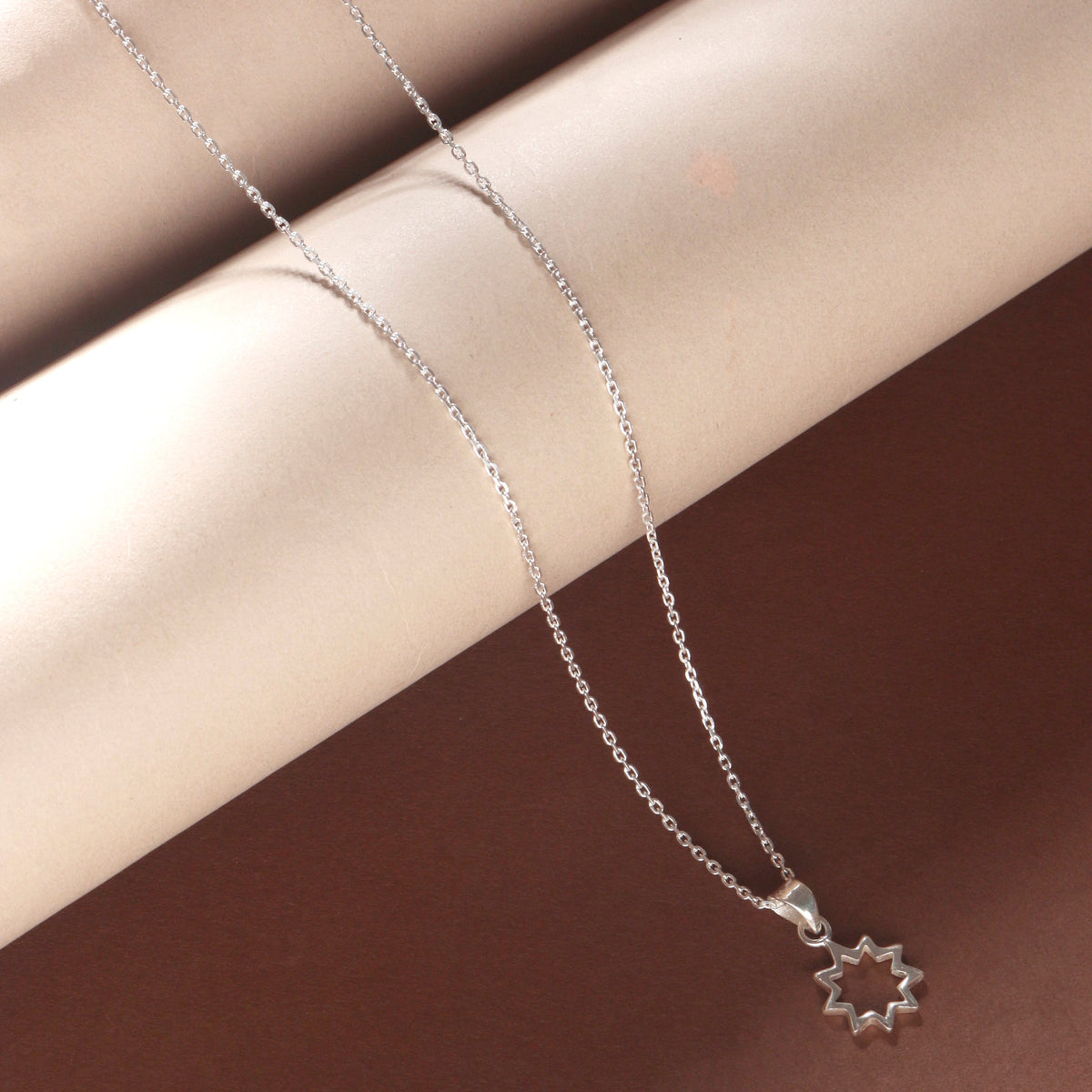 925 Sterling Silver Pendant with 18" Chain for Women, Natural Gemstone Handcrafted Jewelry