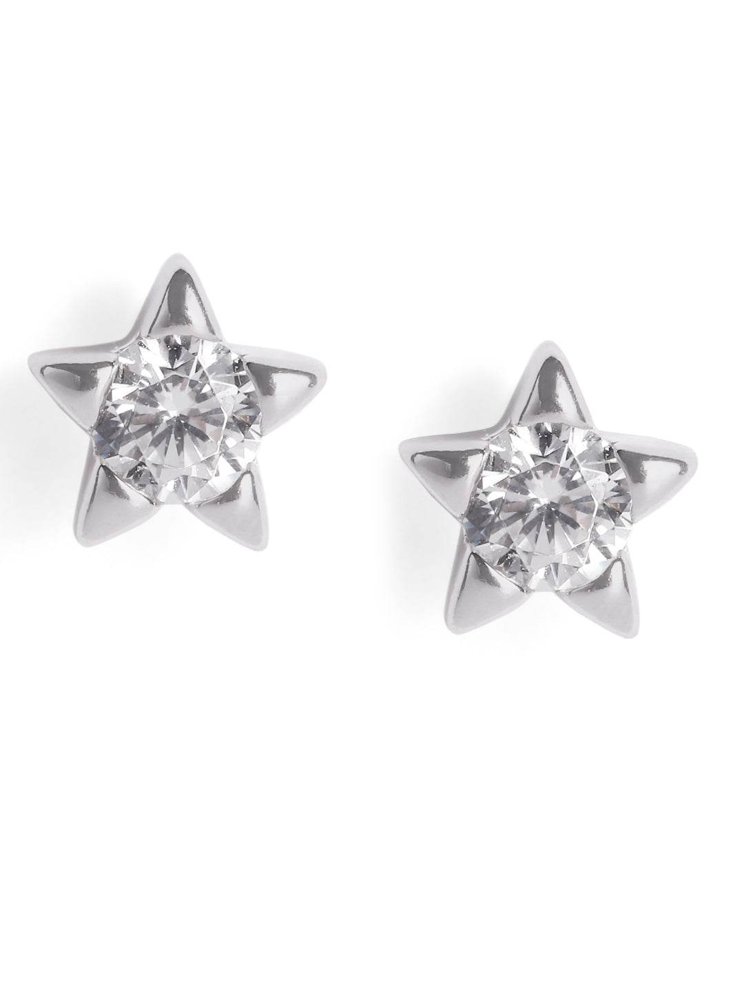 Star Shaped Stud Earrings - Luxevogue
