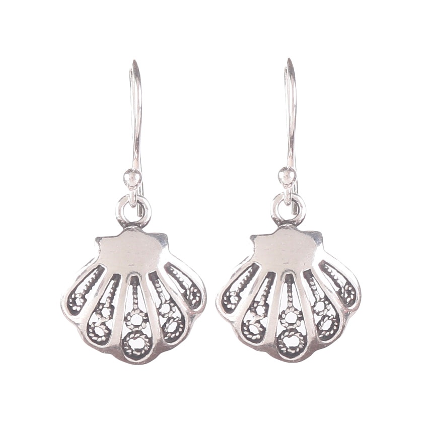 925 Sterling Silver Earrings | Handmade Minimalist Jewelry | Elegant Timeless Design | Size 2.8x1.4 cm | One Pair