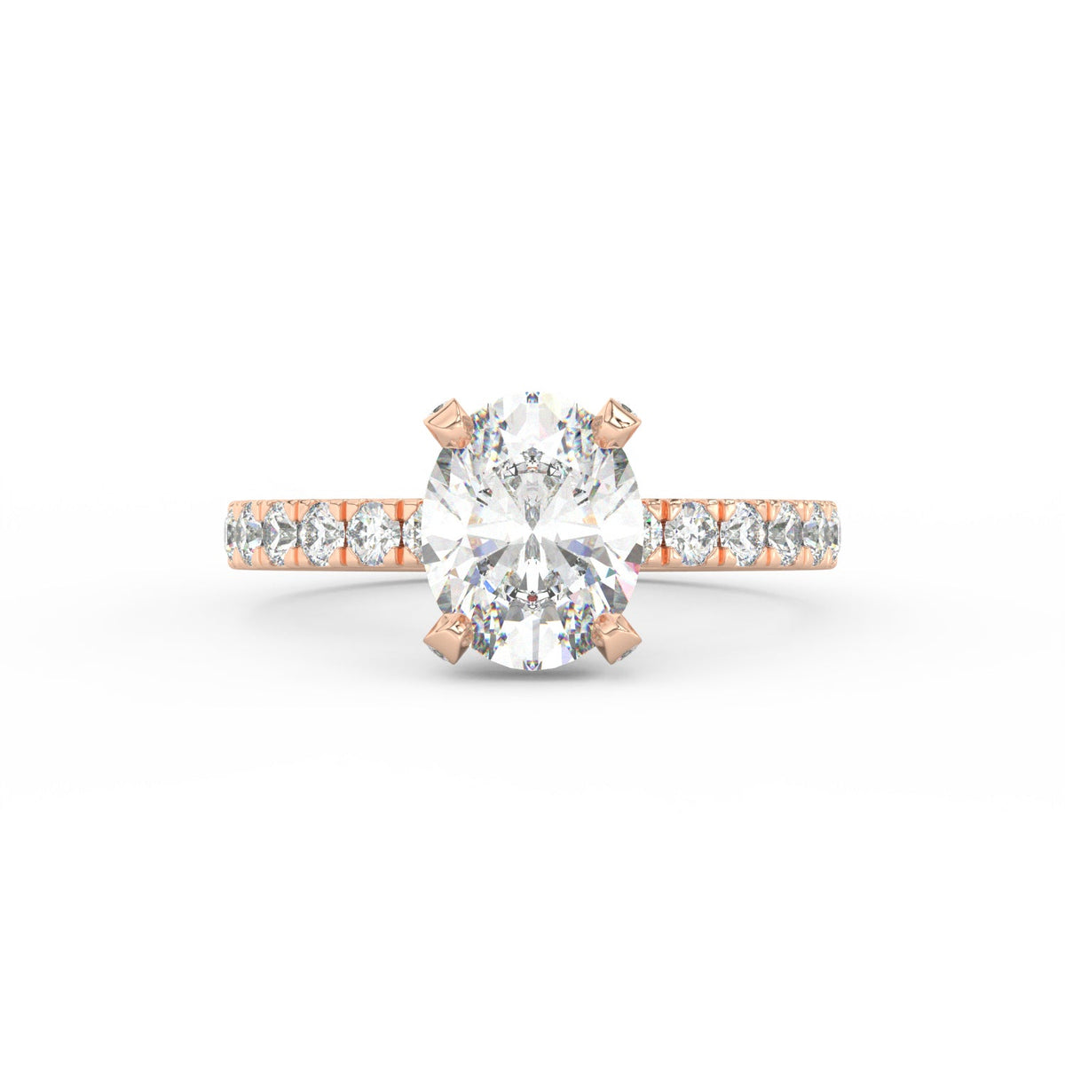 3.18Ct Oval Cut Moissanite Halo Engagement Ring 14K Yellow Gold Plated