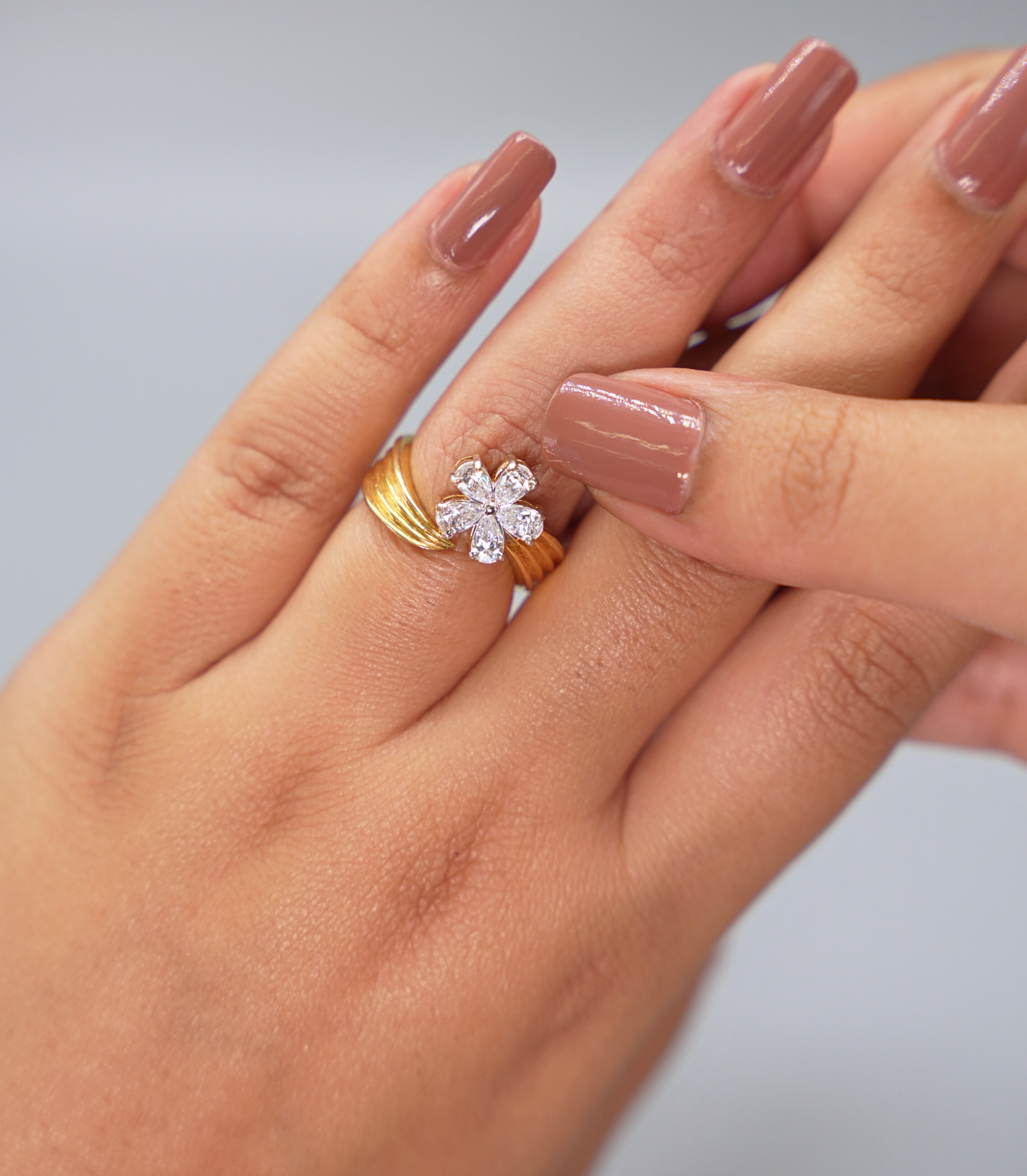 Silver Swarovski Ring