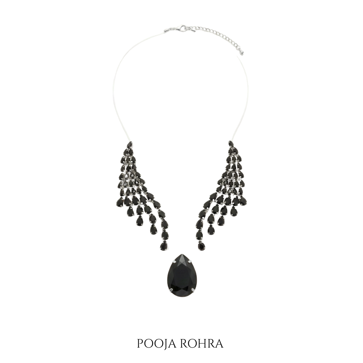 Zarina Necklace in Black