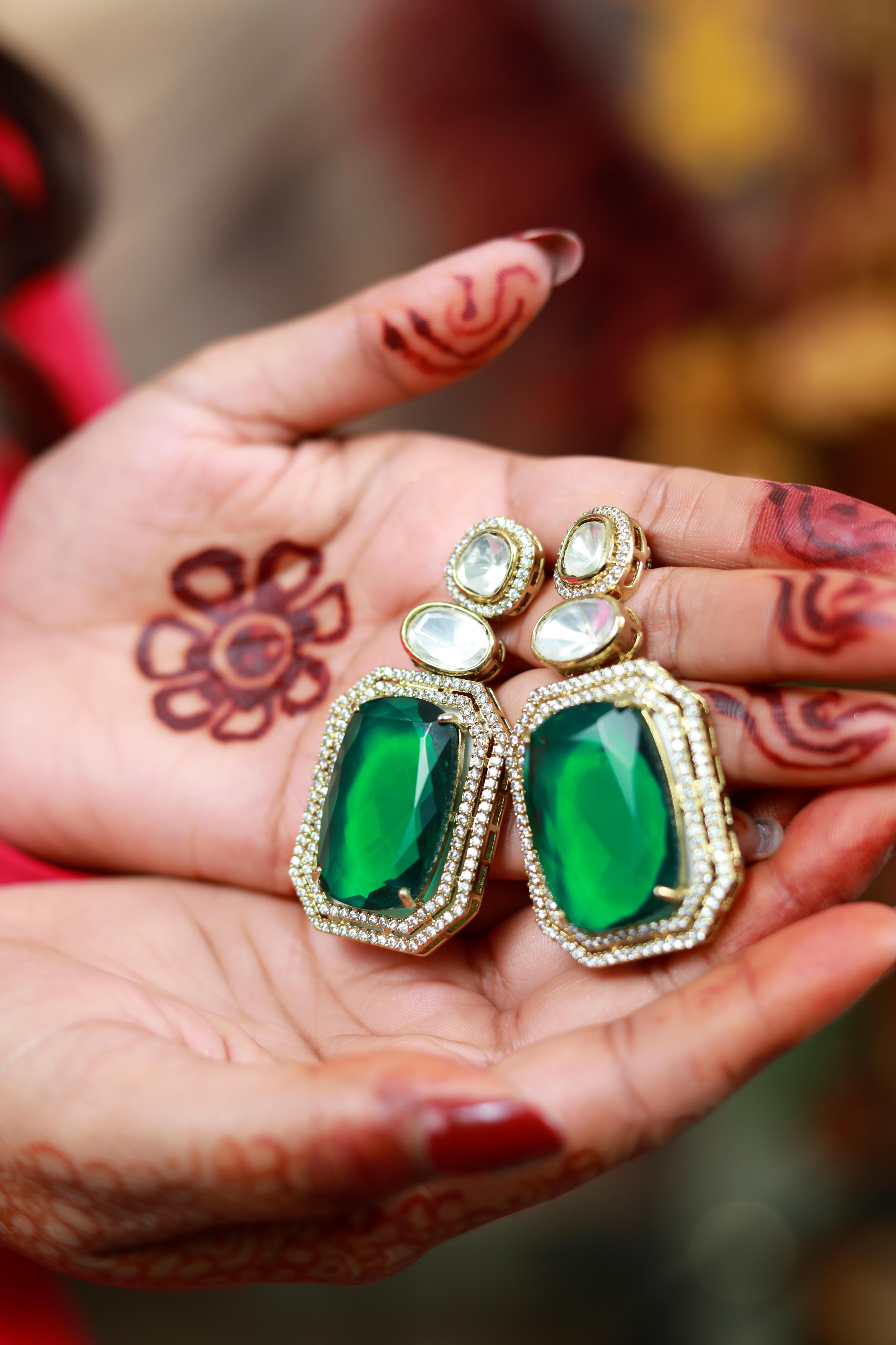 Ratna Vilas Dangler Earring
