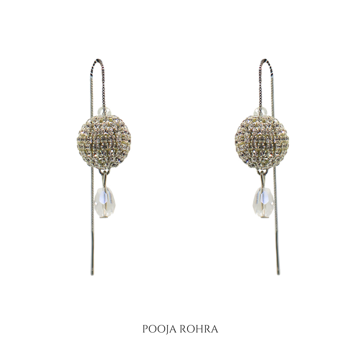 Twilight Earrings handcrafted by Label Pooja Rohra