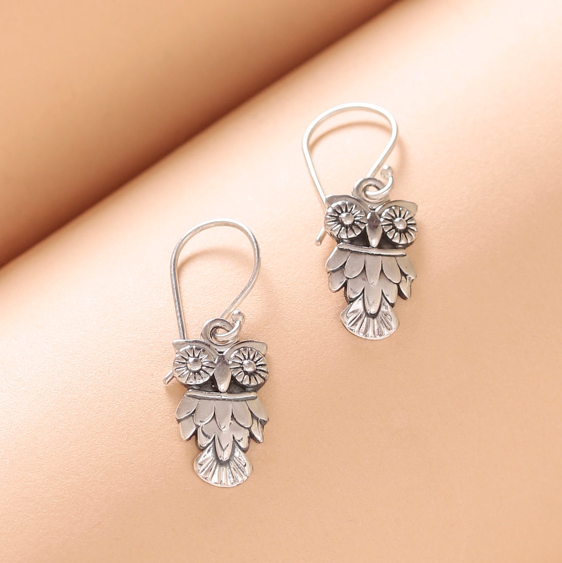 925 Sterling Silver Earrings | Handmade Minimalist Jewelry | Elegant Timeless Design | Size 3.2x1.0 cm | One Pair