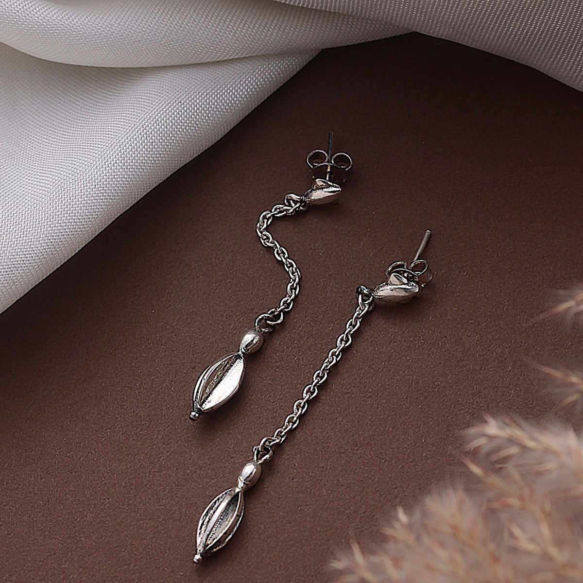 925 Sterling Silver Dangle Earrings for Women | Handmade Lightweight Elegant Design