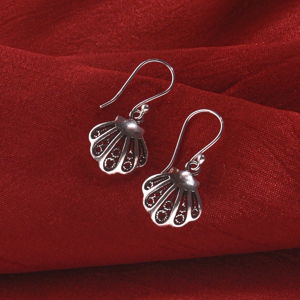 925 Sterling Silver Earrings | Handmade Minimalist Jewelry | Elegant Timeless Design | Size 2.8x1.4 cm | One Pair