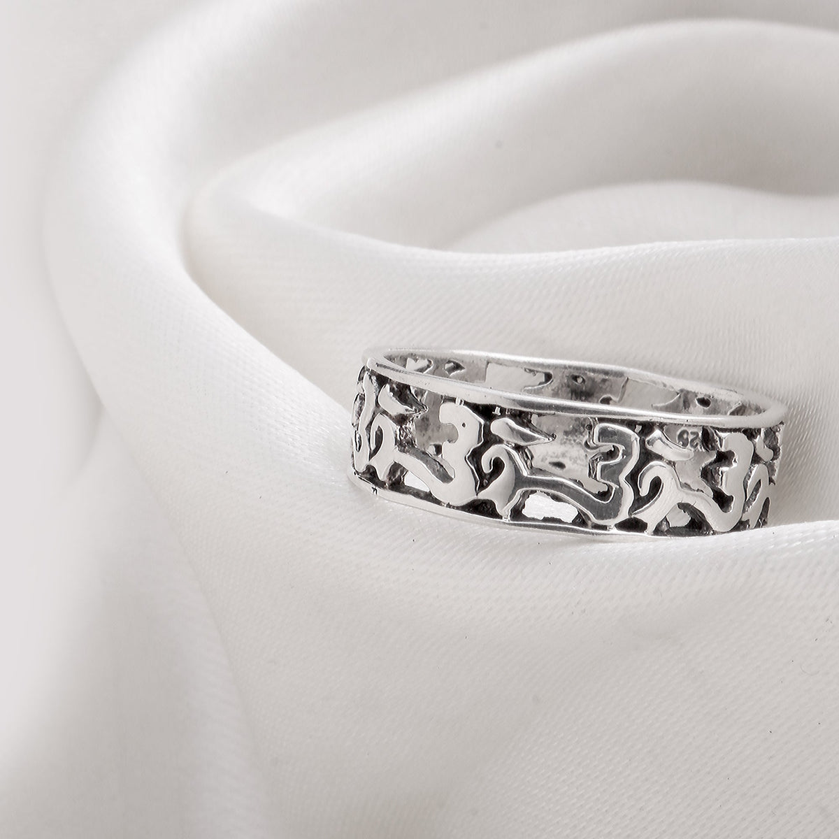 925 Sterling Silver Plain Silver Ring for Women | Authentic Silver Jewelry | Handcrafted Elegant Gift
