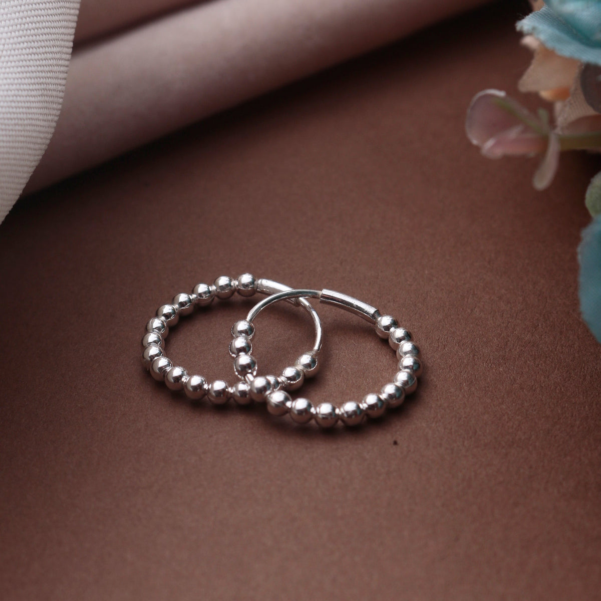 925 Sterling Silver Earrings for Women | Classic White Minimal Design | Handcrafted Luxury Gift
