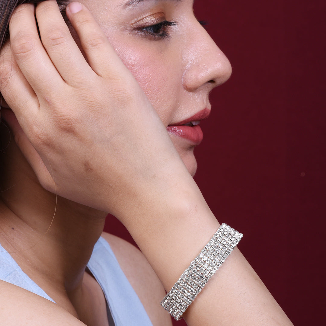 Silver Radiance Bracelet