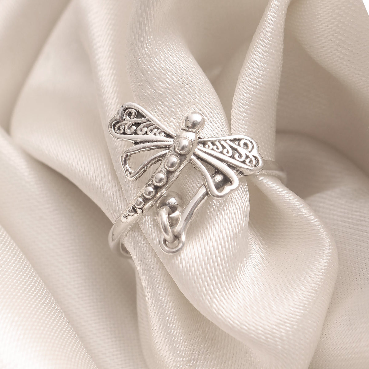925 Sterling Silver Plain Silver Ring for Women | Authentic Silver Jewelry | Handcrafted Elegant Gift