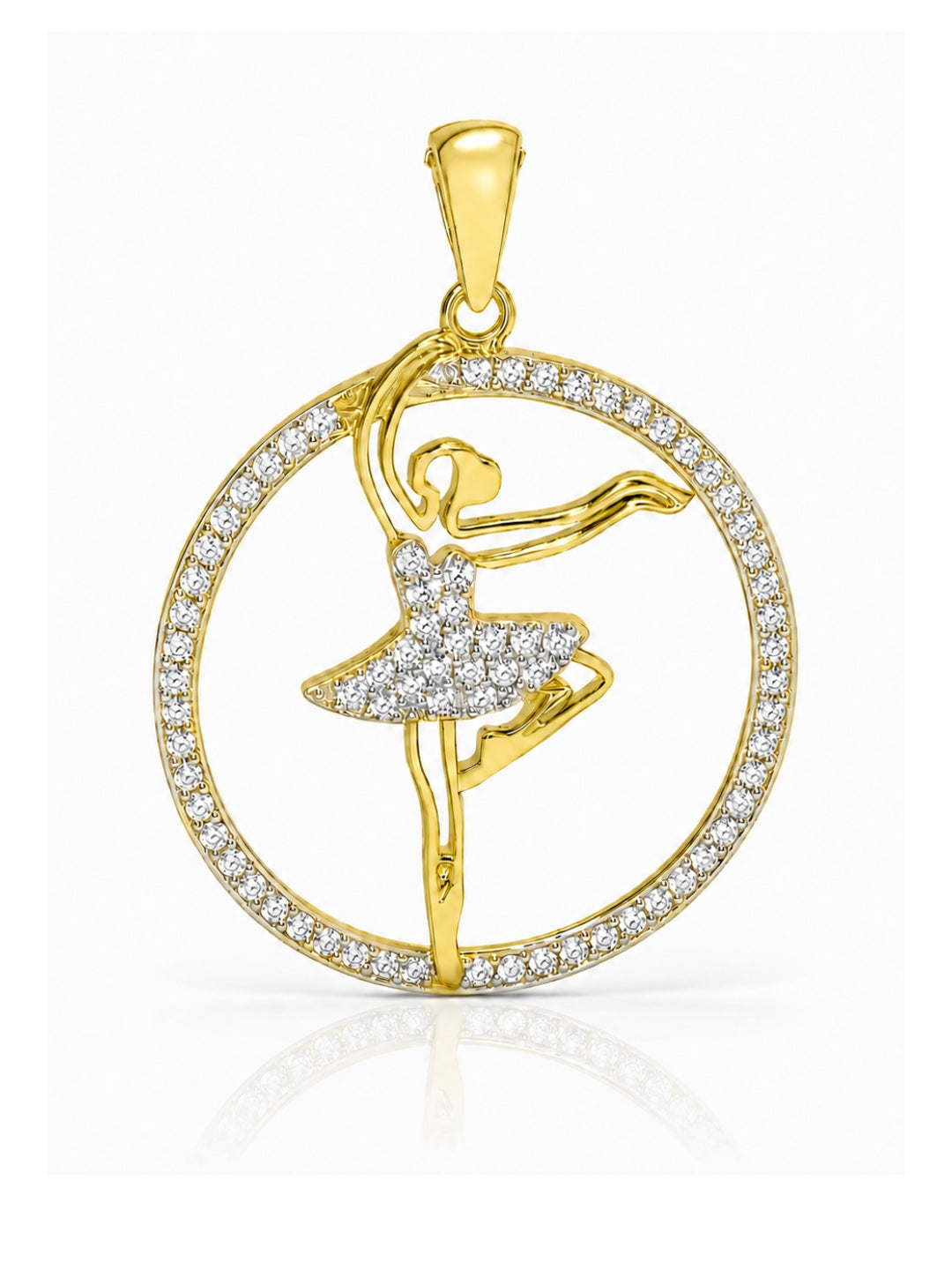 Silver Pendants for Women | Ballet Dancer Pendant | Luxevogue