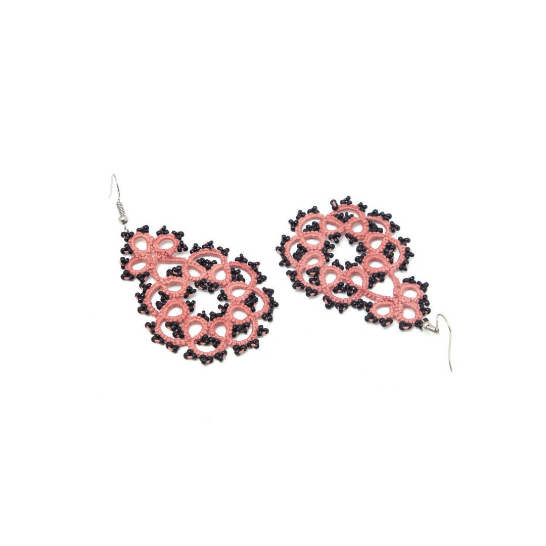 Blush Noir Earrings