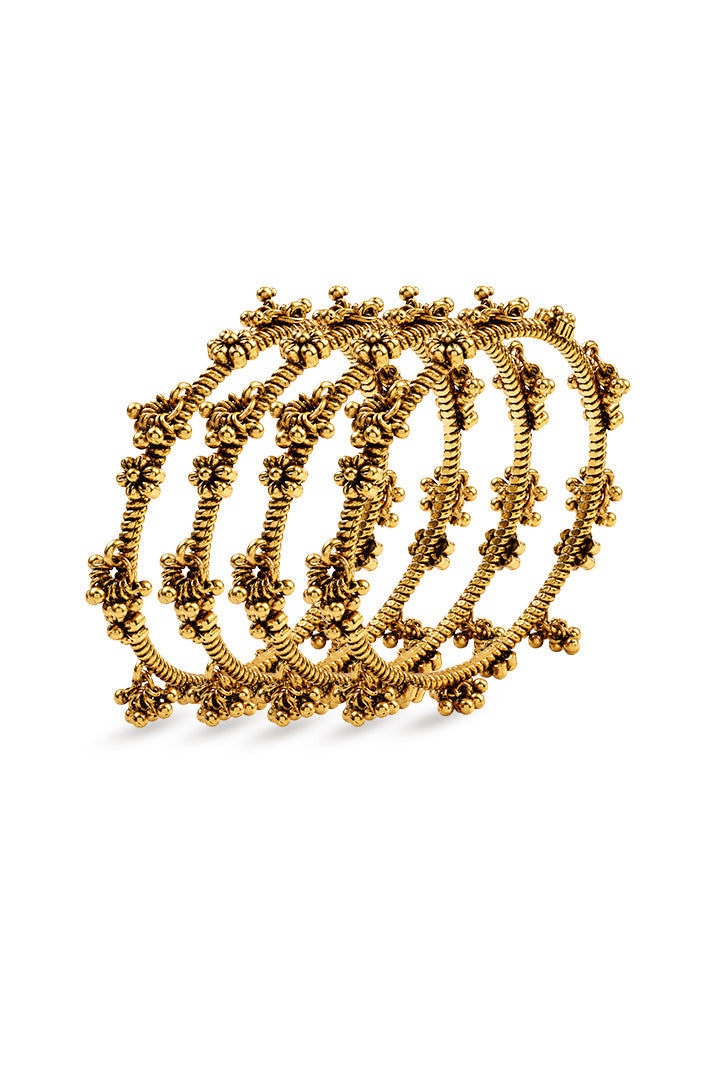 Thanjavur Antique Bangle Set of 4