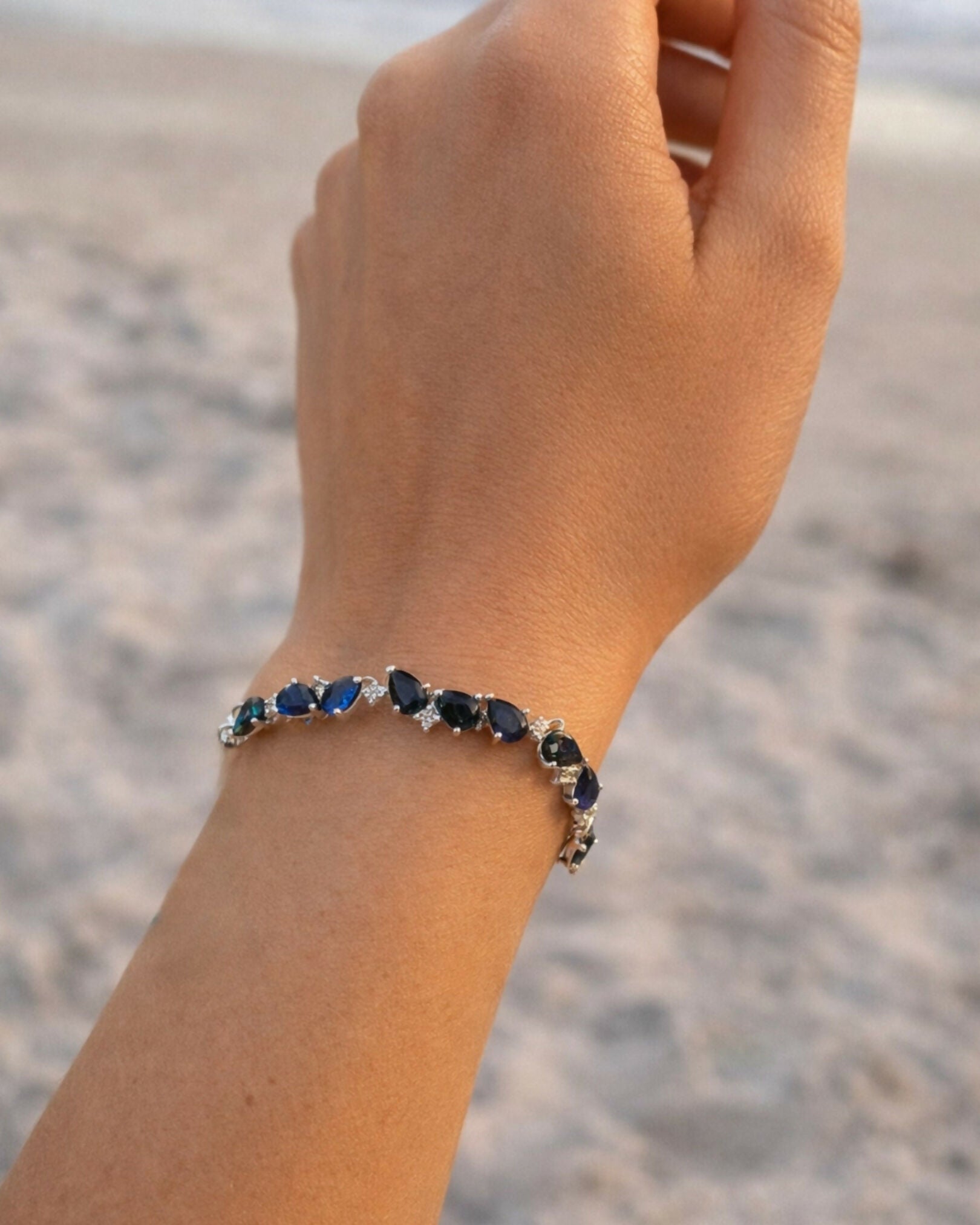 Blue Sapphire Bracelet
