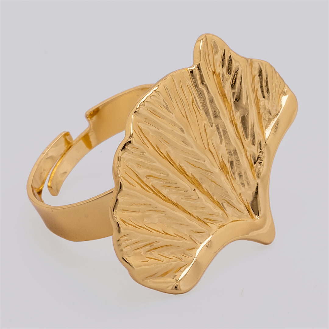 Vrina Leaf Adjustable Ring
