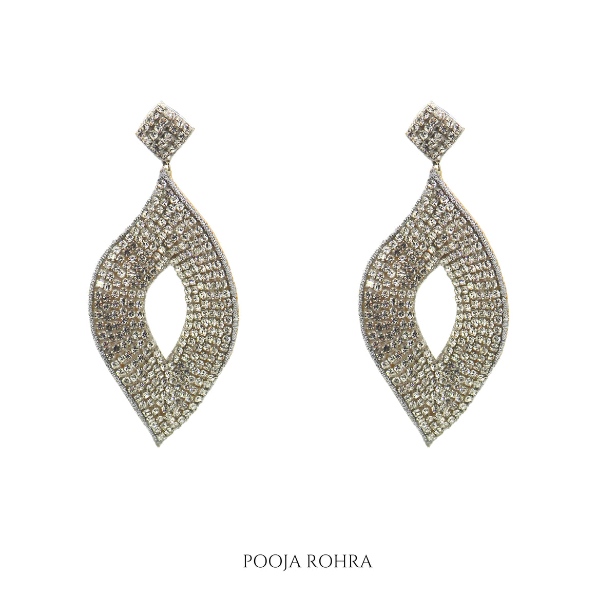 Onyx Earrings handcrafted by Label Pooja Rohra