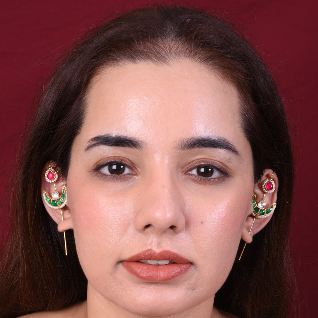 Chandrika Needle Earcuffs