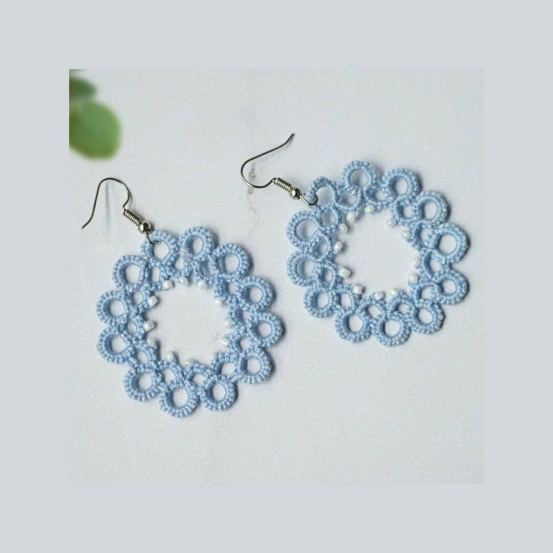 Powder Loop Earrings