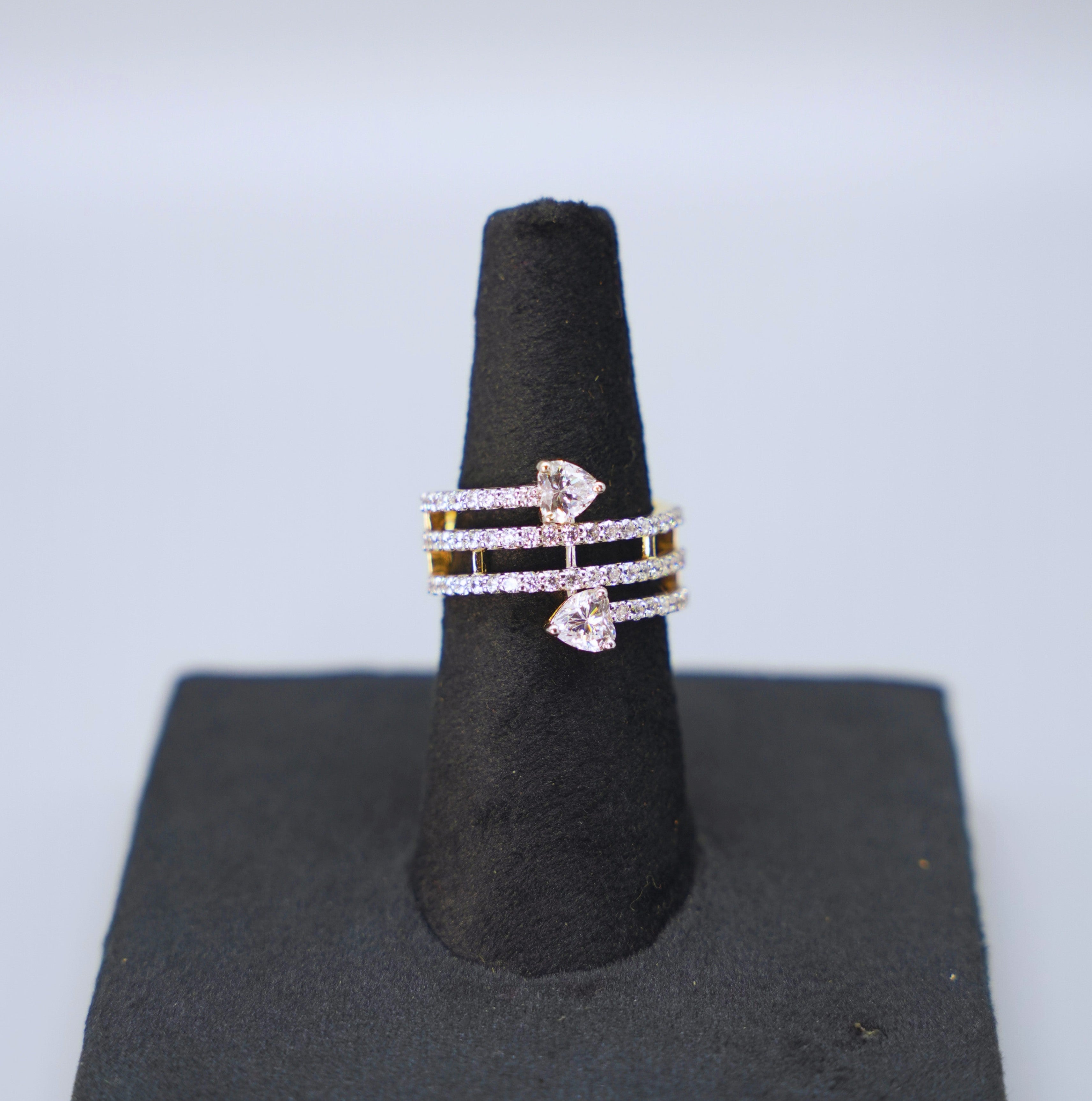 Silver Swarovski Ring