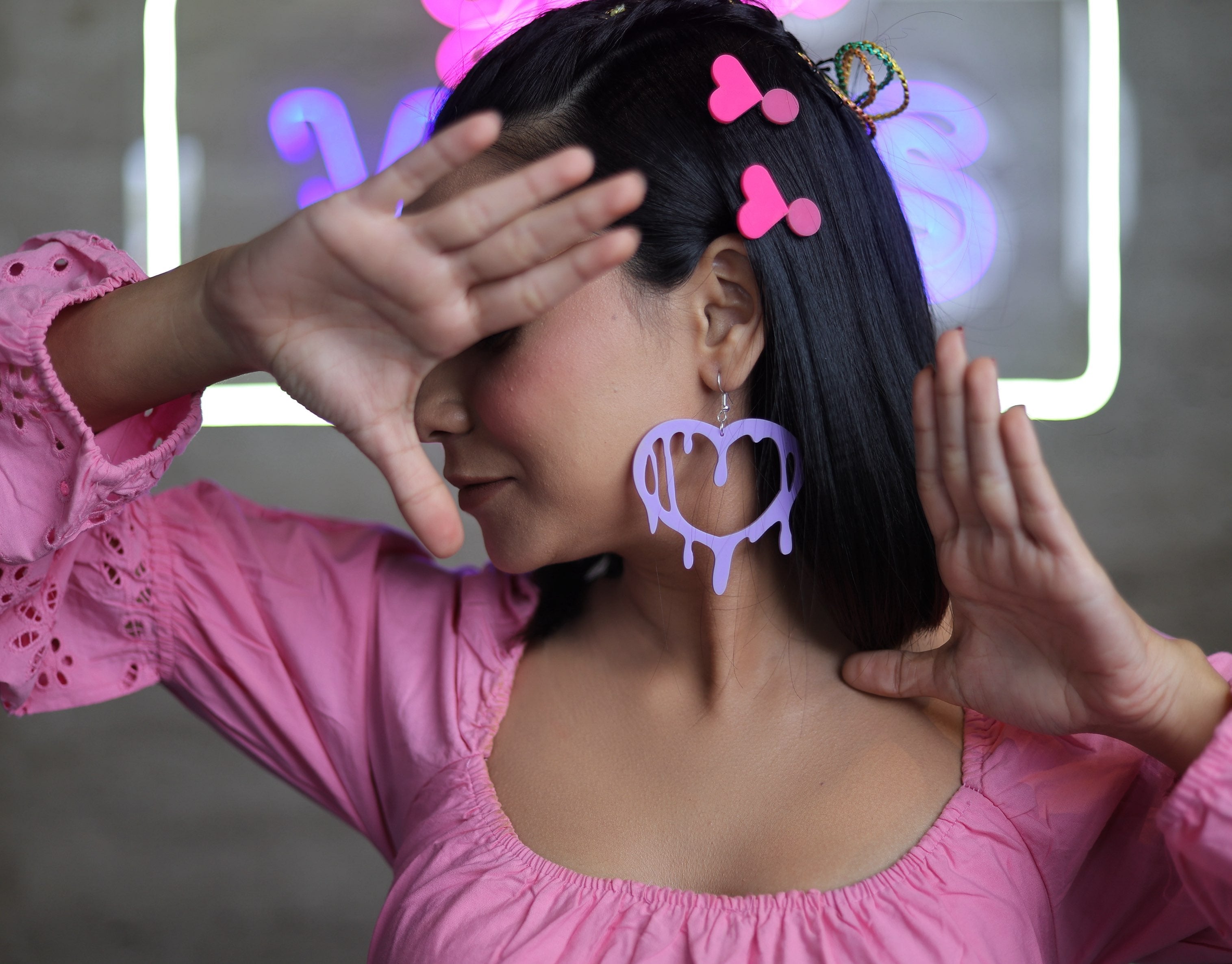 SMALL HEART HAIR ACCESSORY - Quirkee