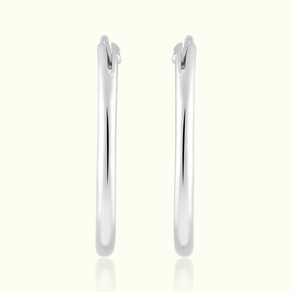 Pure Silver Hoop Bali