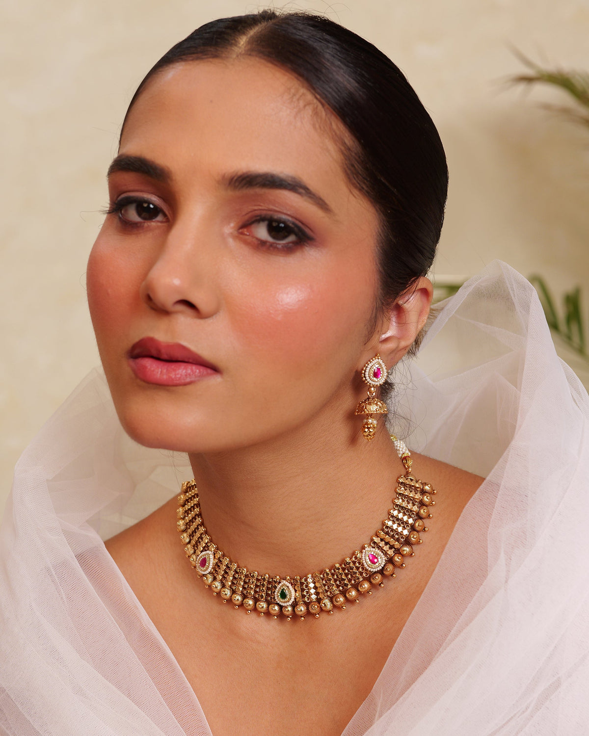 Morbagh Temple Necklace Set