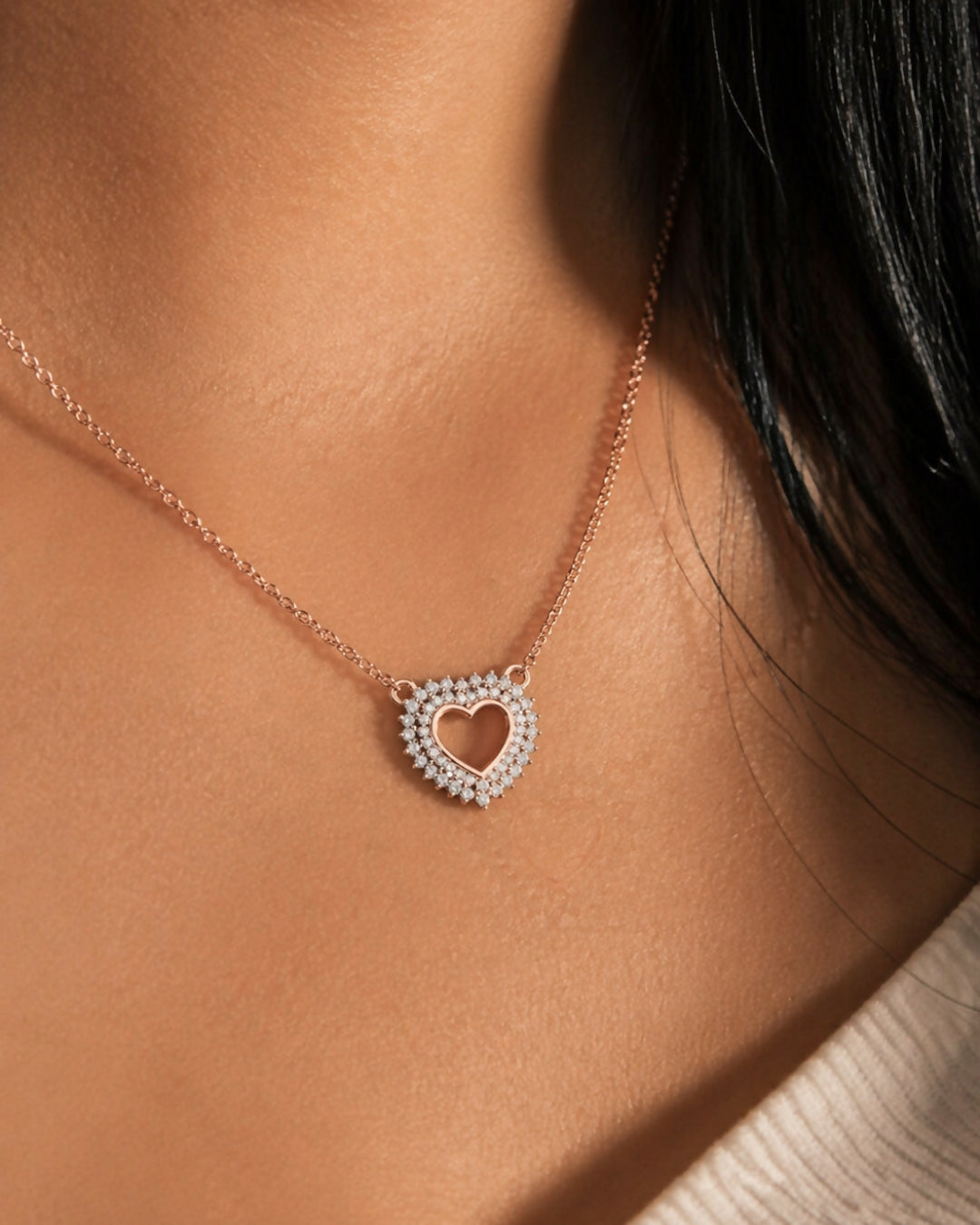 Heart Diamond Pendant