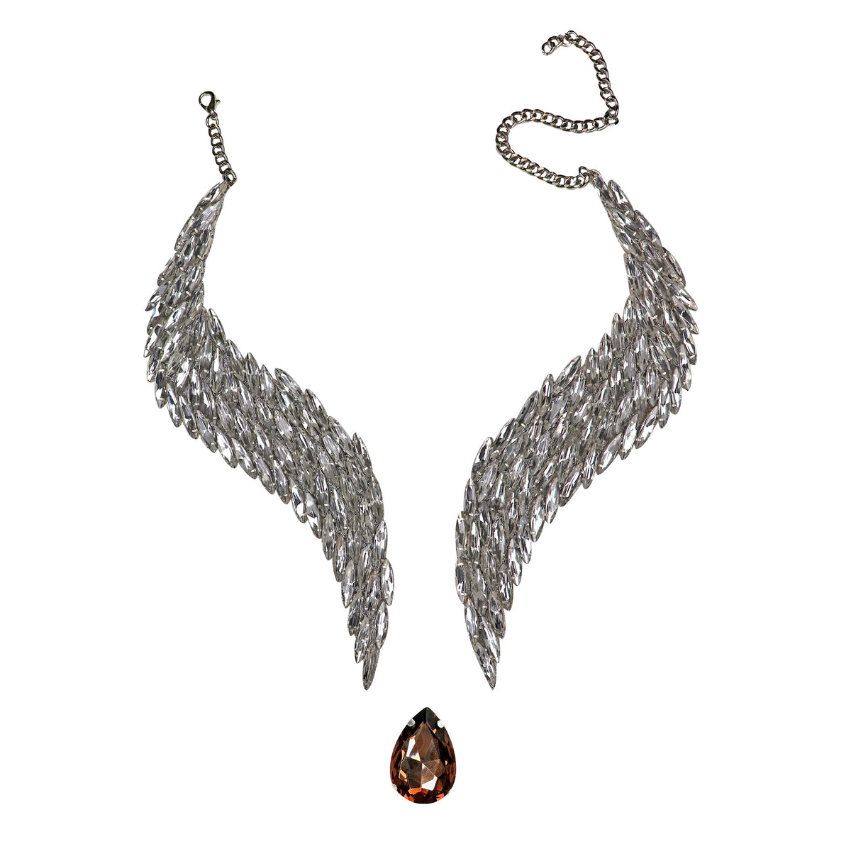 Celestial Flight: The Floating Pendant in Mocha