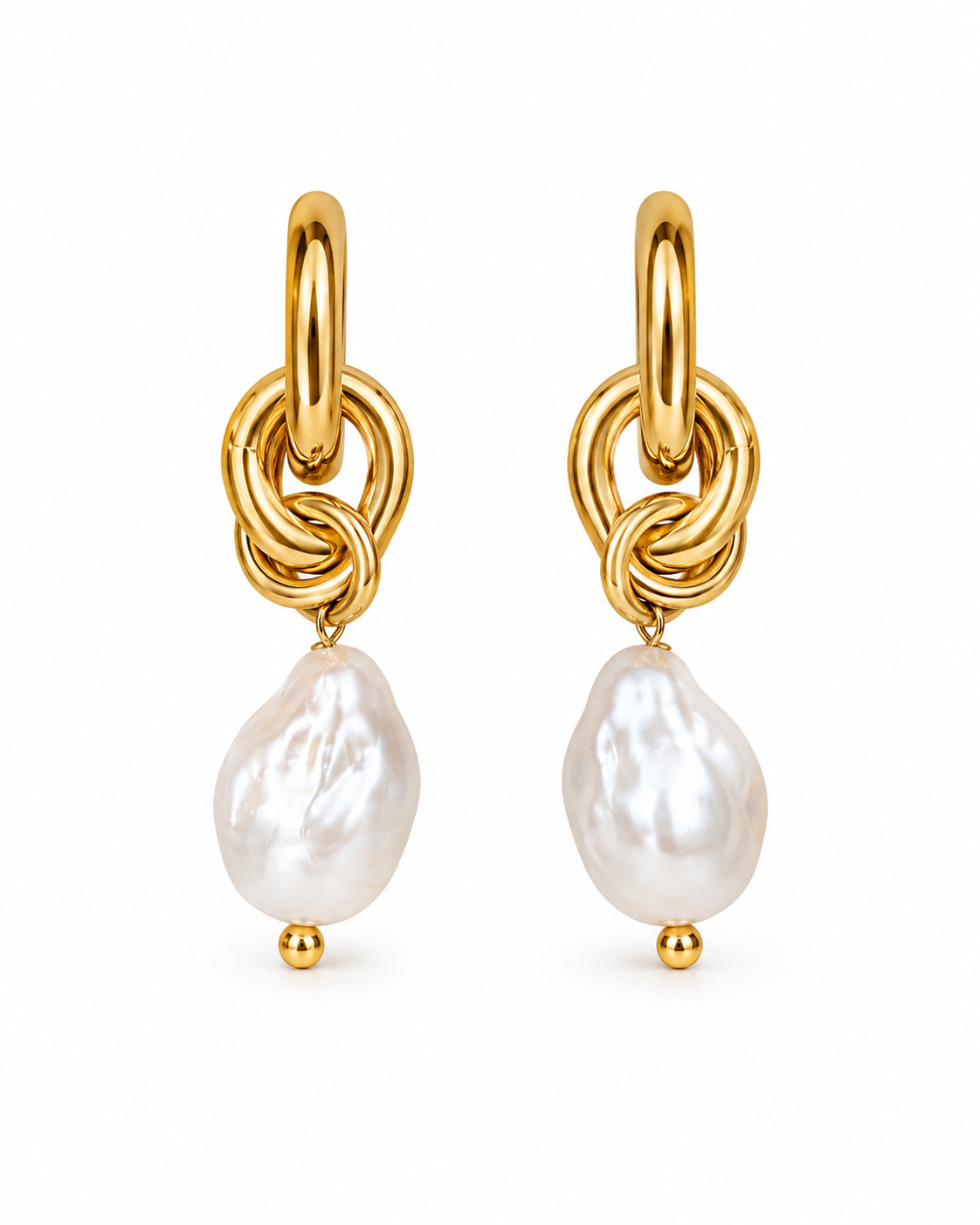 Golden Pearl Knots