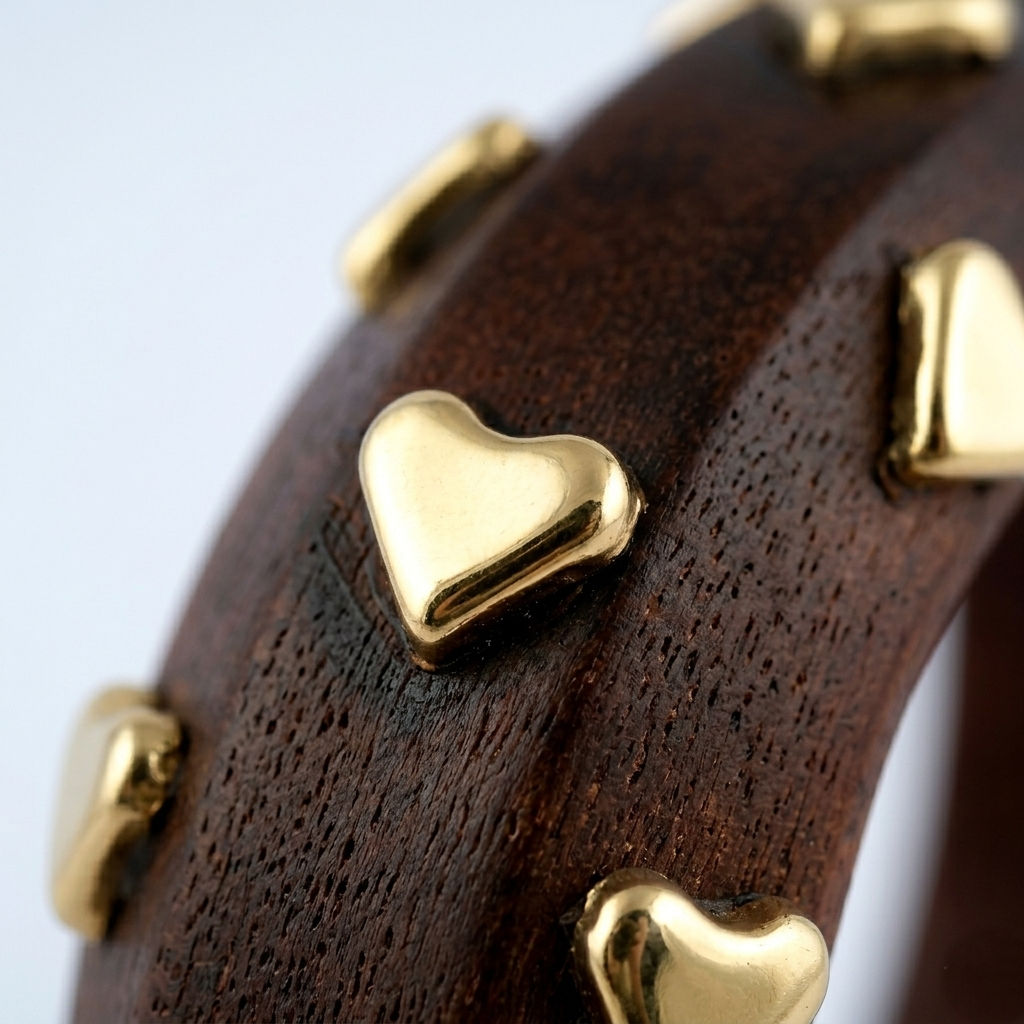 Handcrafted Wooden Bangles Set of 2