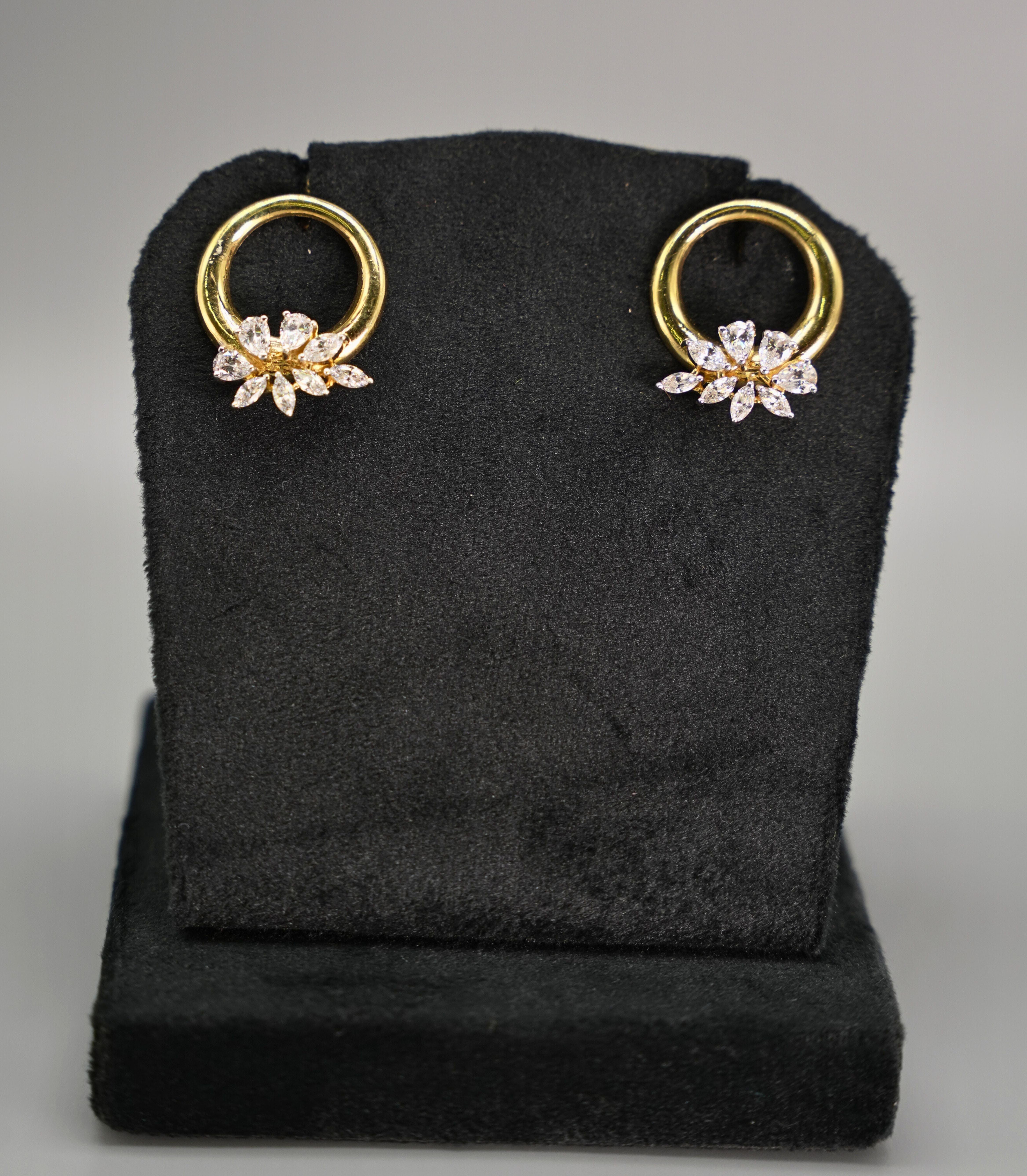 Silver Swarovski Earrings
