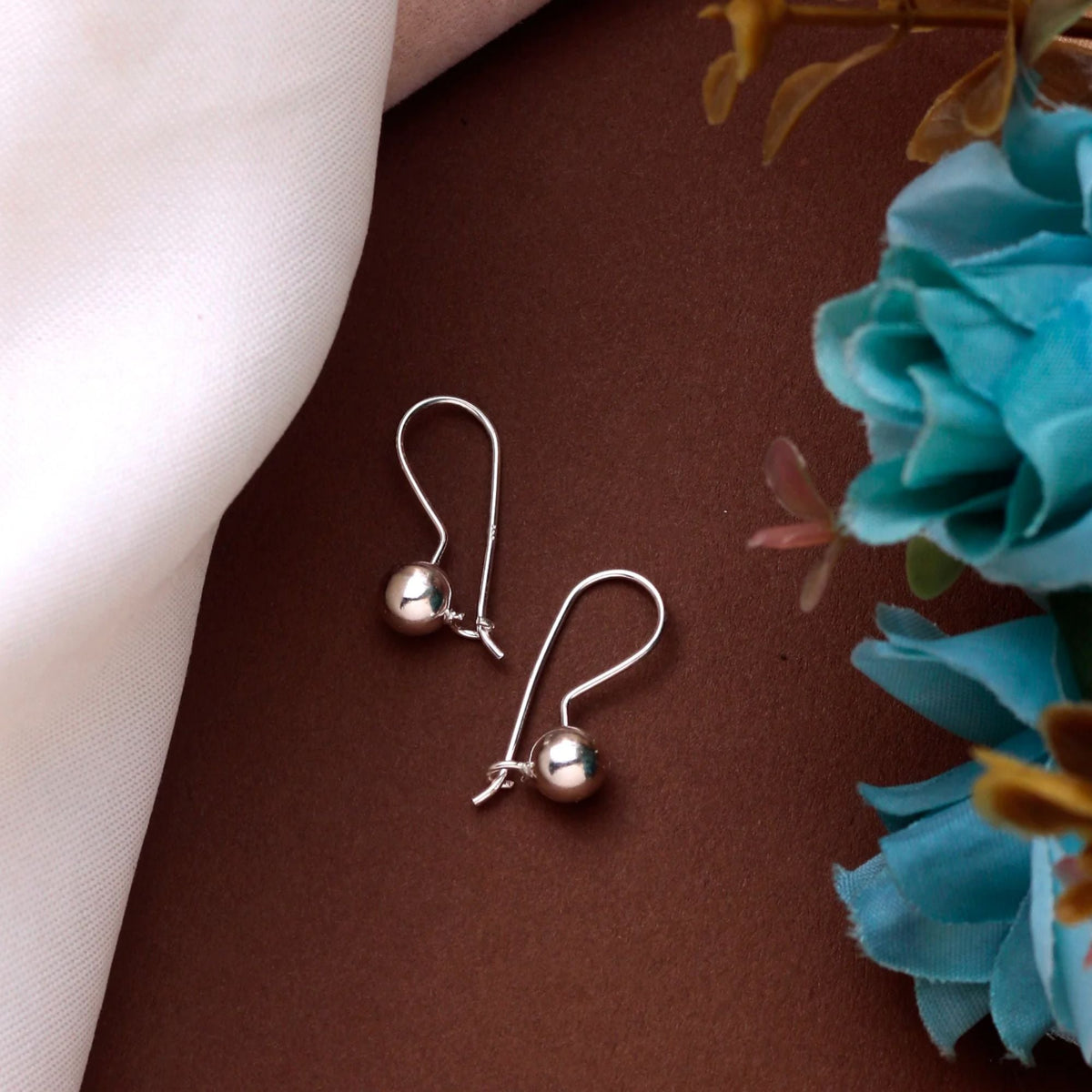925 Sterling Silver Handmade Drop Earrings for Women | Classic Minimalist Jewelry Gift