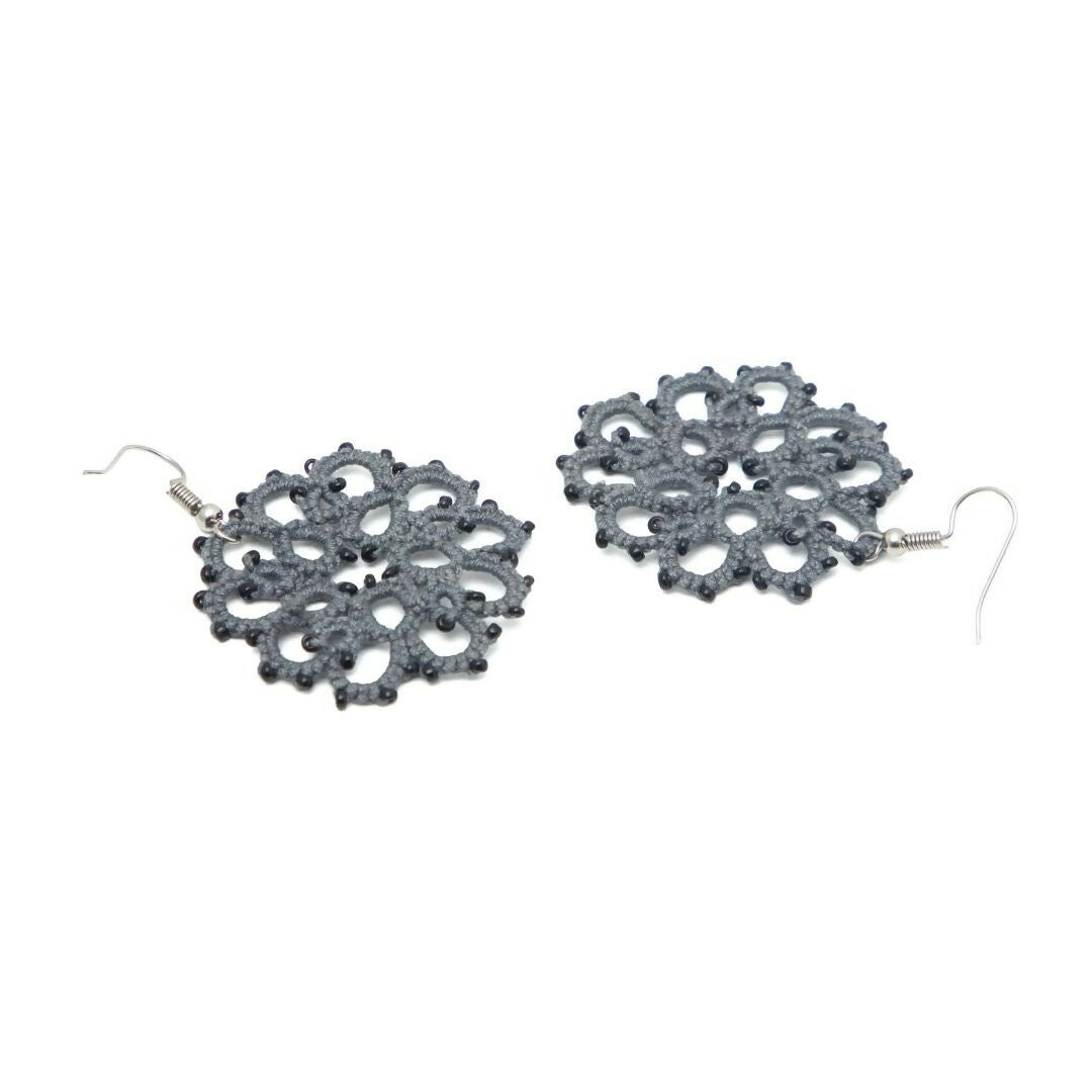 Grey Mist Earrings