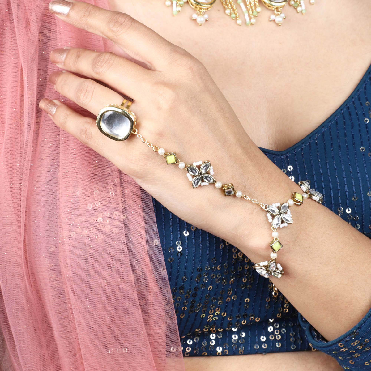 Minty Winty Bracelet - BeAbhika.com