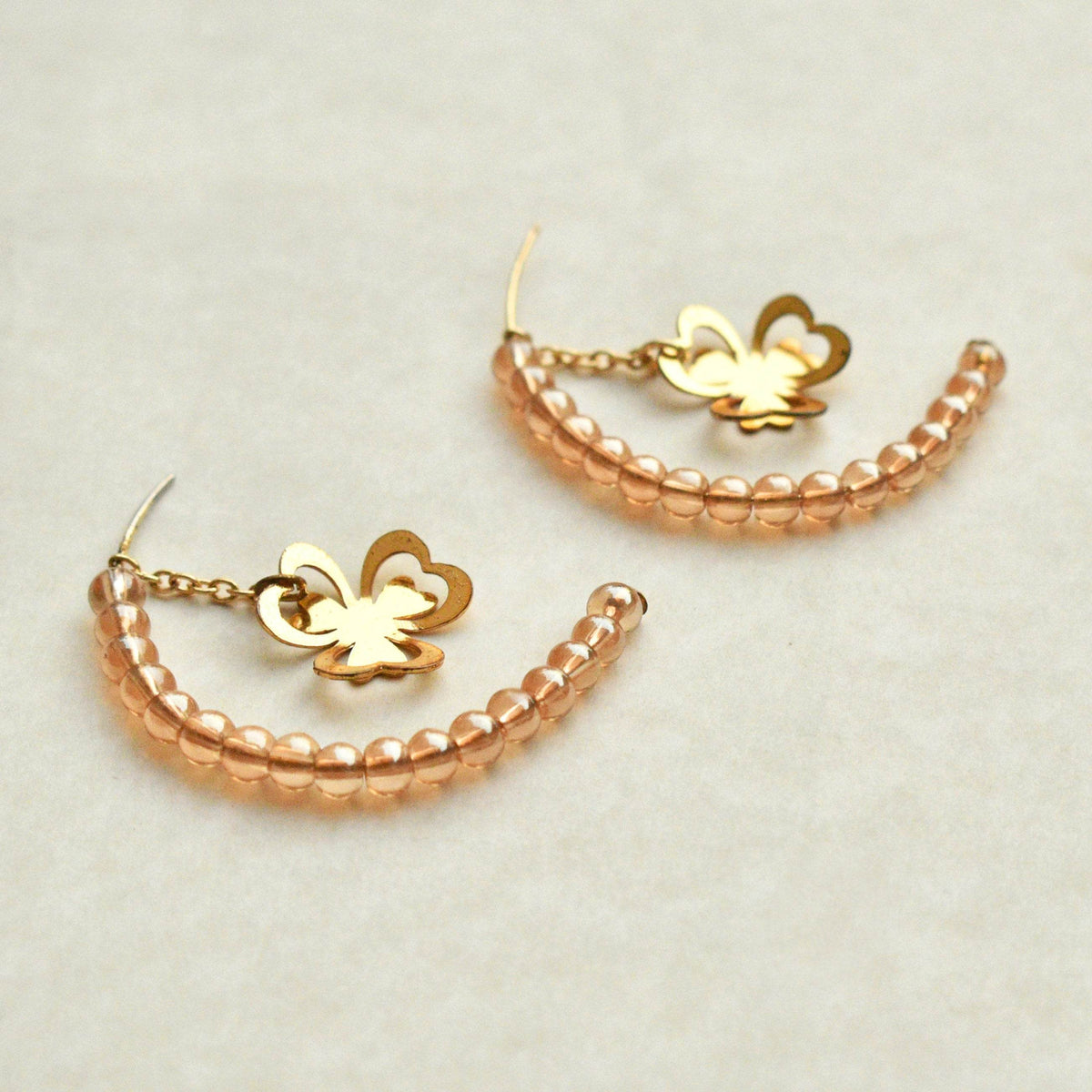 Traditional Kundan earrings in gold-tone, perfect for weddings and festive wear
