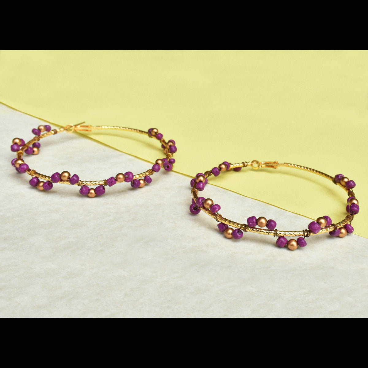 Traditional Kundan earrings in gold-tone, perfect for weddings and festive wear