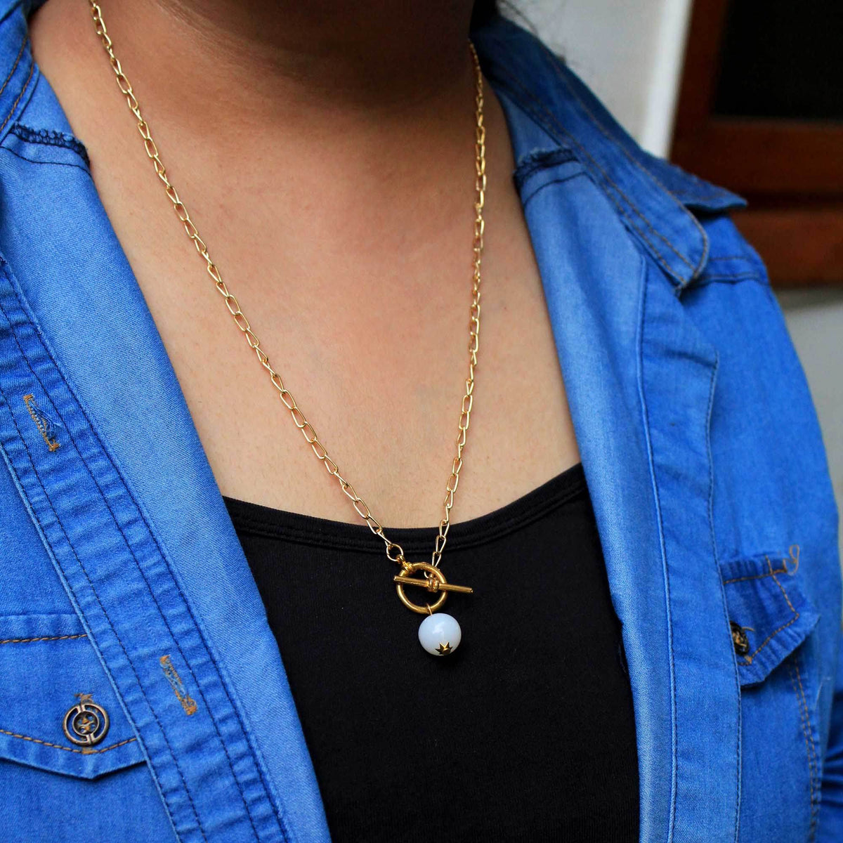 Chunky Golden Chain - BeAbhika.com