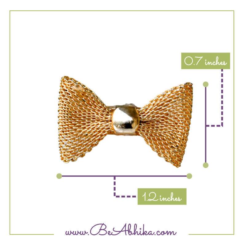 Pretty Little Bow Ring - BeAbhika.com