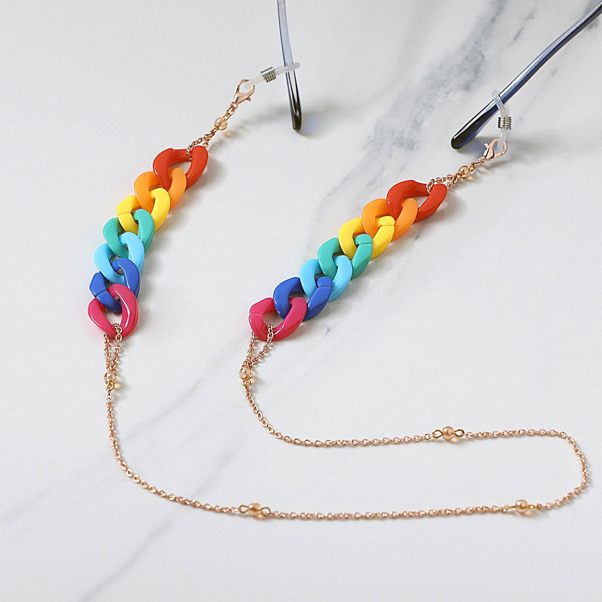 Pink Color Ladies Spectacles Chain Eyeglasses Holder Girls Air pods Holder Apple Air pods Chain Green Color Sun Glasses Women Eye Wear Blue Color Chain Running Airpods Holder Chain