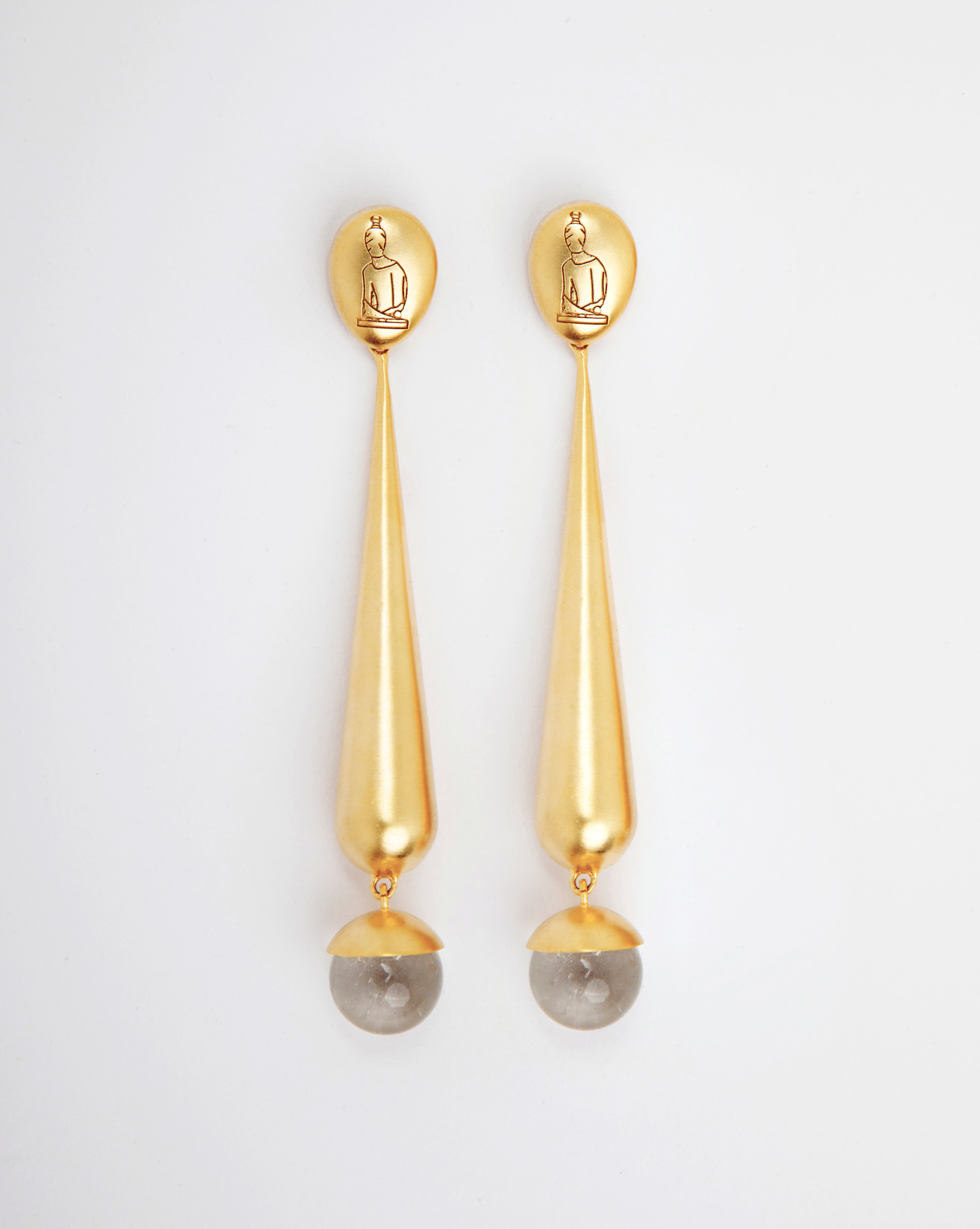 COLUMNS OF THE SHRINE EARRINGS