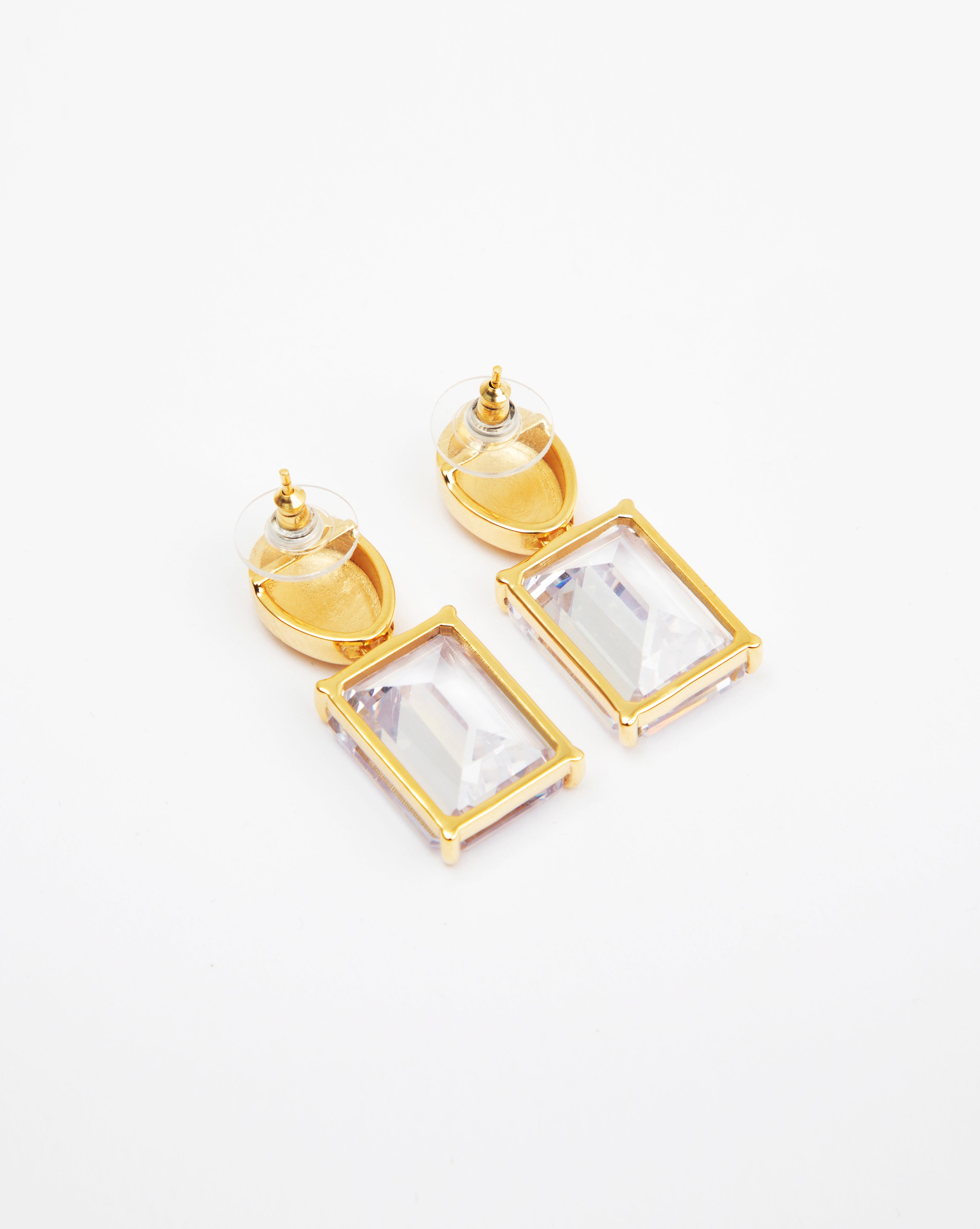 ZEMENTINE ESSENTIAL EARRINGS (WHITE)