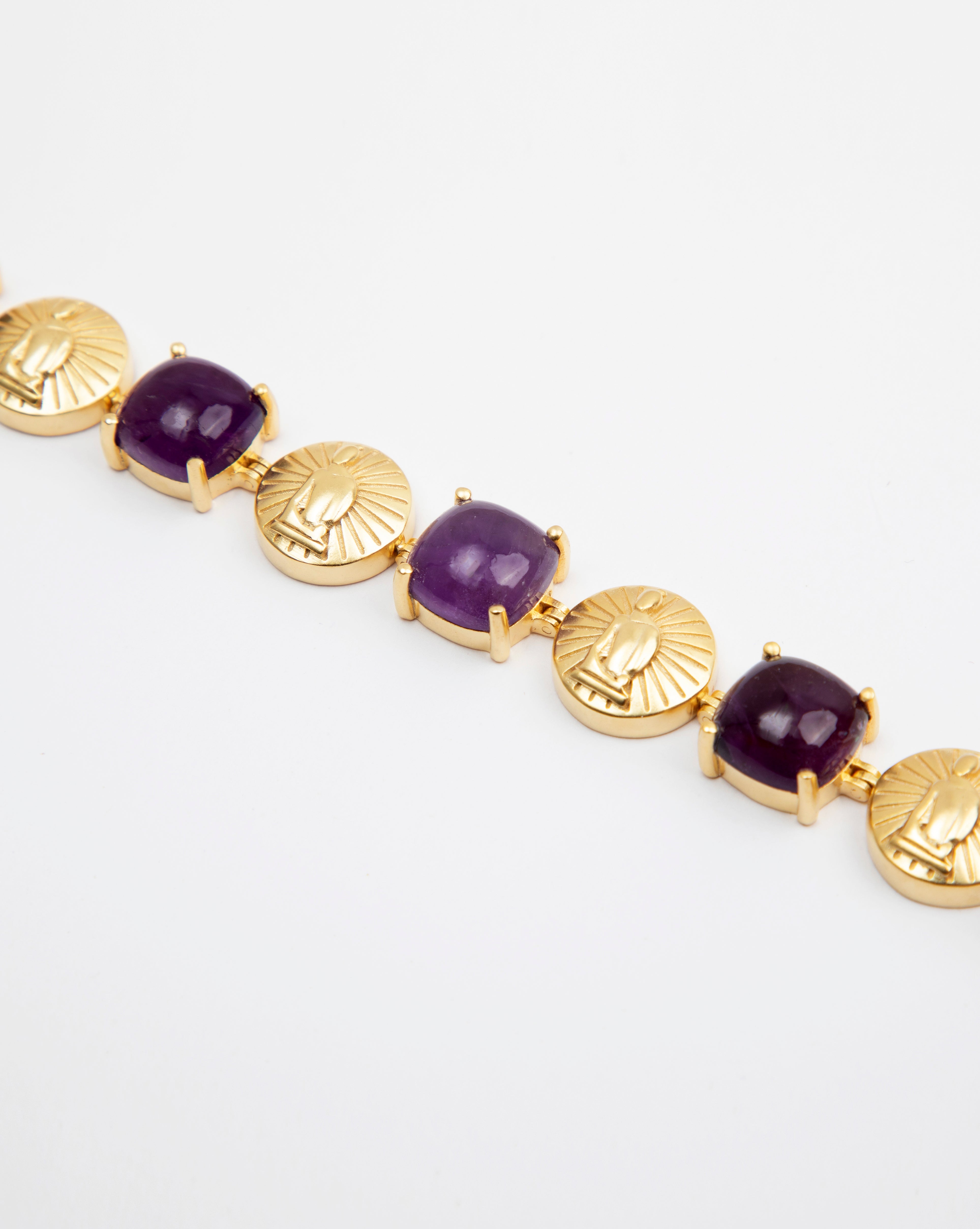 EMBLEME BRACELET (AMETHYST)